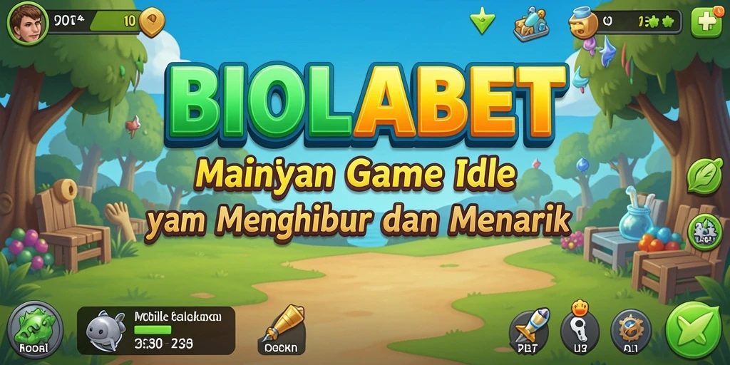 Tampilan gameplay <strong>BIOLABET</strong> yang penuh warna dan interaktif.