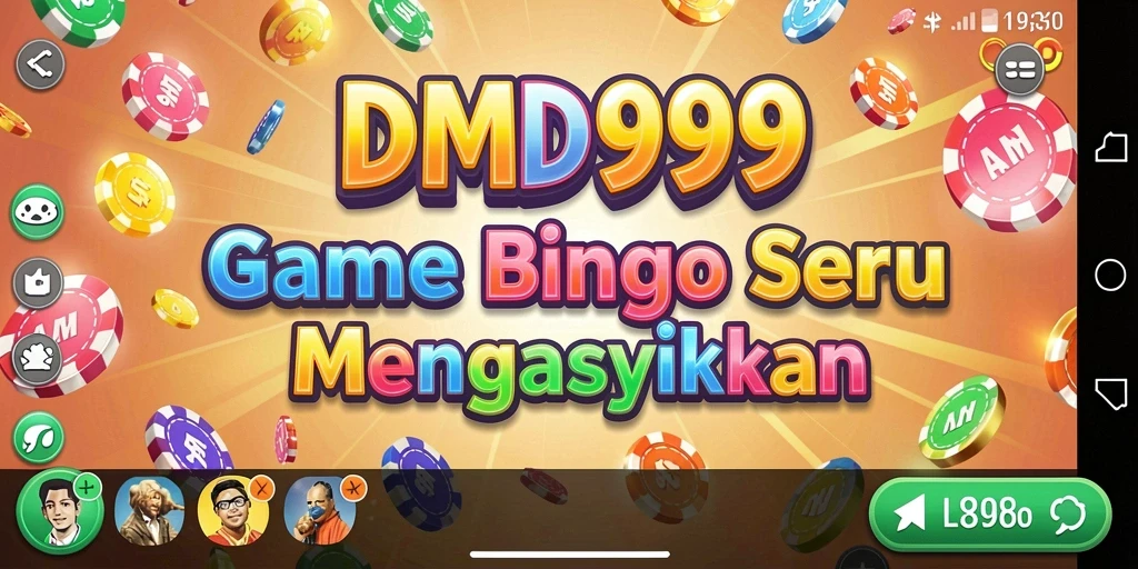 Tampilan seru gameplay Bingo di DMD999 dengan beragam fitur menarik.