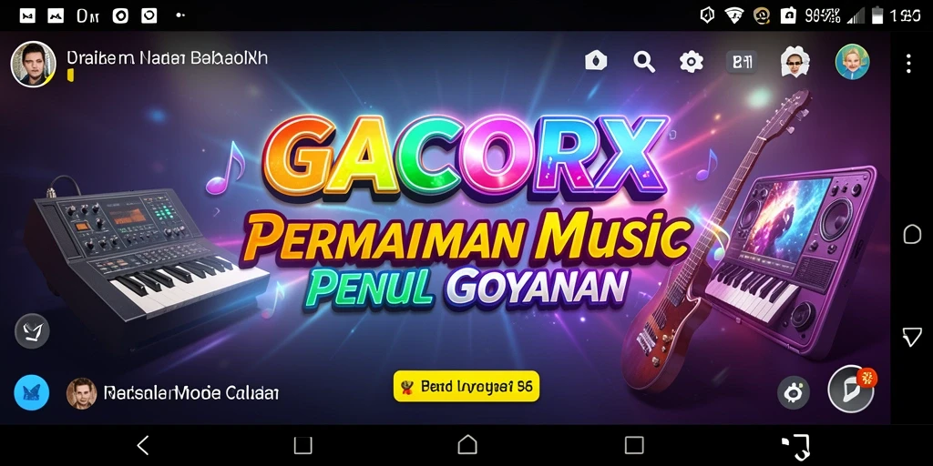Tampilan gameplay GACORX yang seru dan interaktif.