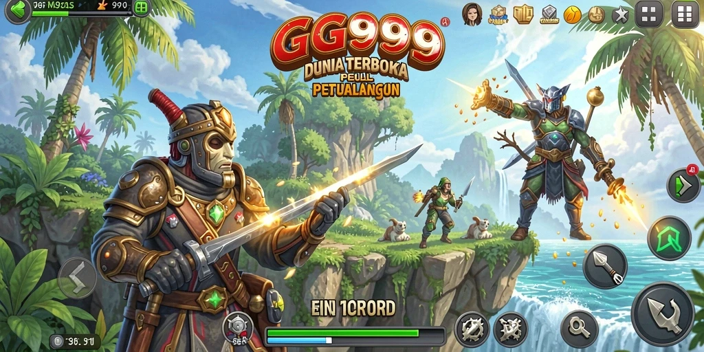 Gameplay Open World GG999 yang memukau dan menarik.