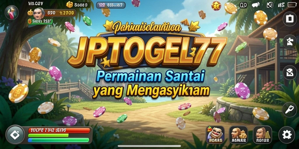 Tampilan gameplay JPTOGEL77 yang seru dan penuh warna.