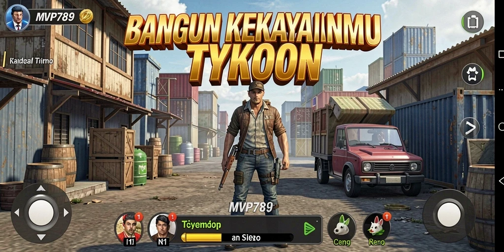 Tampilan menarik dari gameplay Tycoon di MVP789.