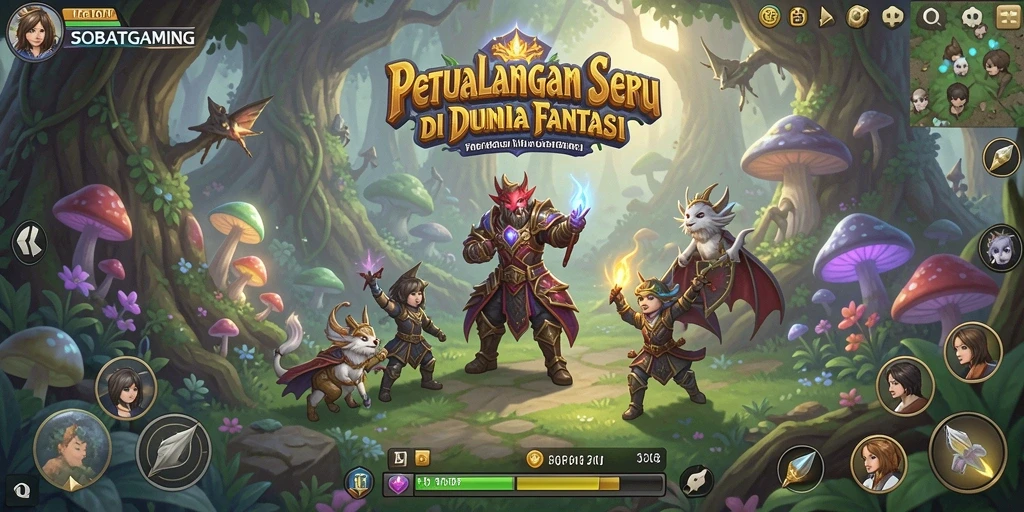 Tangkapan layar SOBATGAMING menampilkan aksi petualangan menarik.