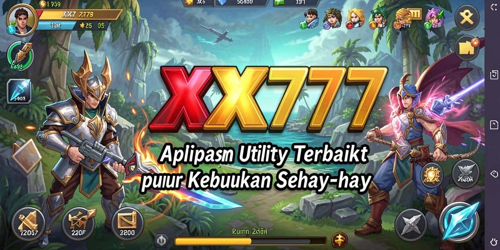 Tampilan antarmuka aplikasi XXX777 yang user-friendly dan efektif.